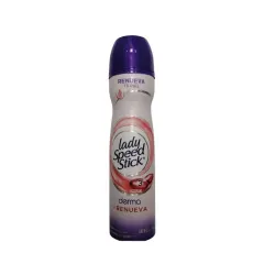 Desodorante Antitranspirante Lady Speed Stick Derma + Renueva Spray