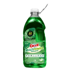 Detergente Líquido Excell Multipower – Botella 3 Litros