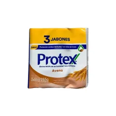 Jabón en Barra Protex Avena (Pack de 3 unidades)