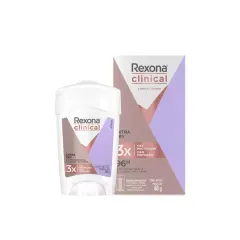 Desodorante Antitranspirante Rexona Clinical Crema – 48 g