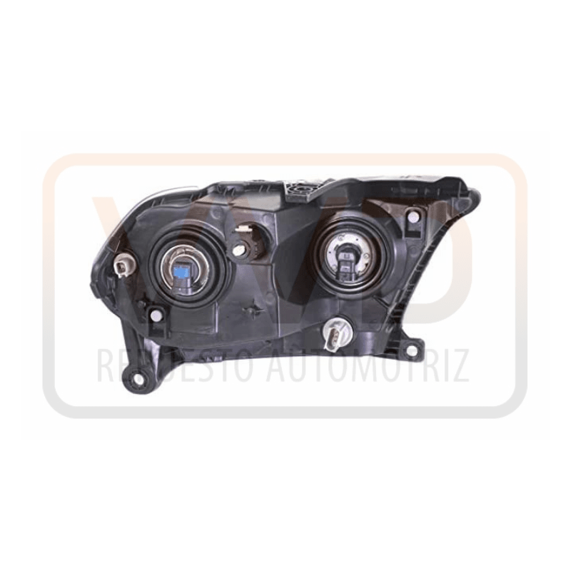 OPTICO HALOGENO DELANTERO IZQUIERDO MOLDURA CROMADA DODGE DURANGO 3.6 2011/20132