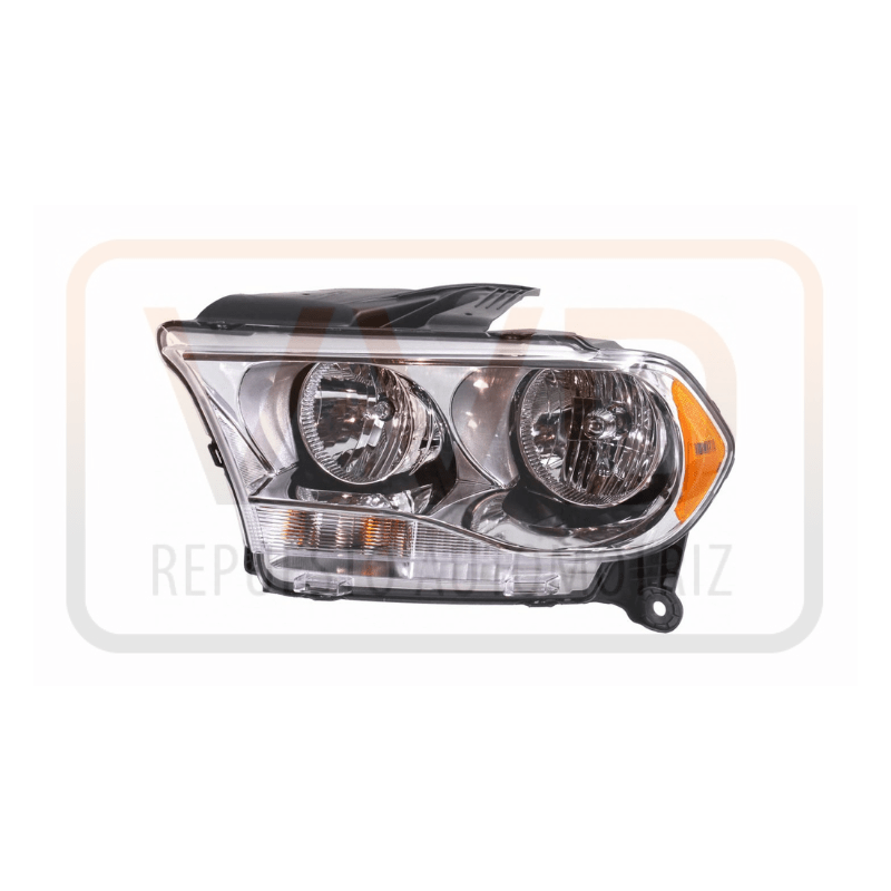 OPTICO HALOGENO DELANTERO IZQUIERDO MOLDURA CROMADA DODGE DURANGO 3.6 2011/20131