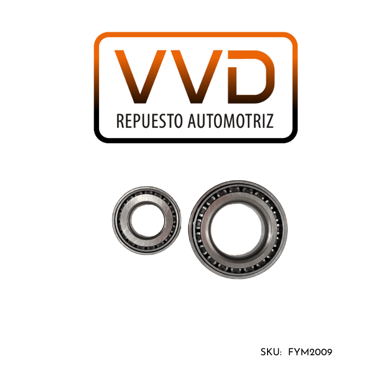 JUEGO DE RODAMIENTOS MAZA DELANTERA FORD RANGER 2.3 2001/2012 RANGER 2.5 1998/20013