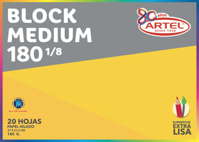Block Medium 180 1/8