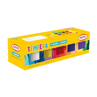 Tempera Artel Colores 12+2
