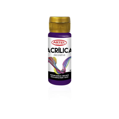 Pintura Acrilica Artel 60 ml violeta1