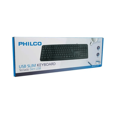 Teclado Philco Slim USB K51UP