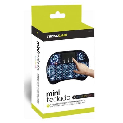 Teclado Smart TV retroiluminado Tecnolab3