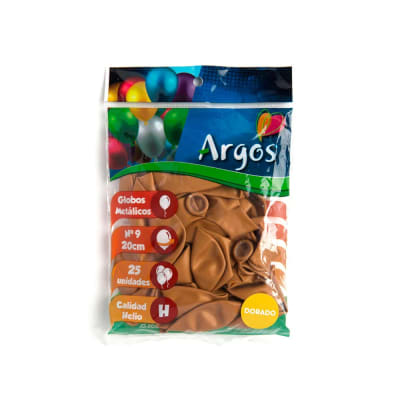 Globos Argos x25 unidades
