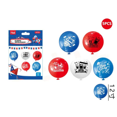 Set Globos Fiestas Patrias