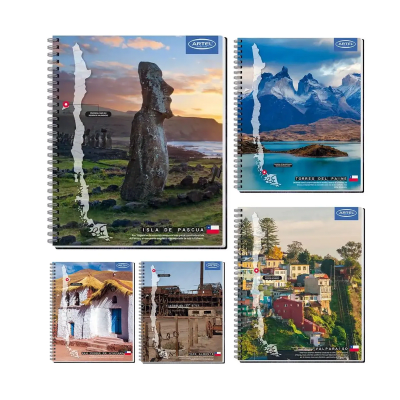 Cuaderno Universitario Paisajes de Chile