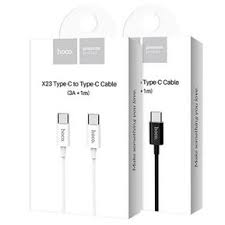 Cable Hoco tipo C a Tipo C X23 3A Cable Hoco tipo C a Tipo C X23 3A