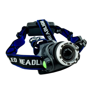 Linterna frontal con zoom led Tecnolab Tl3041