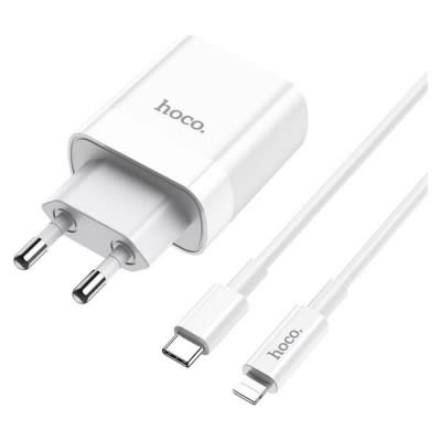 Cargador Iphone Hoco Tipo C Completo C76A Cargador Iphone Hoco Tipo C Completo C76A