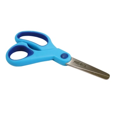 Tijera Escolar Punta Roma mango ergonométrico Proarte1