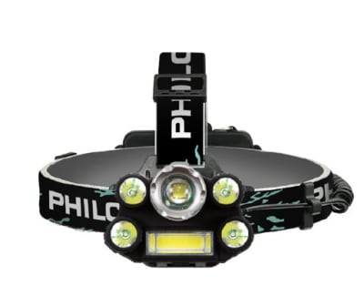 Linterna frontal Philco recargable Linterna frontal Philco recargable