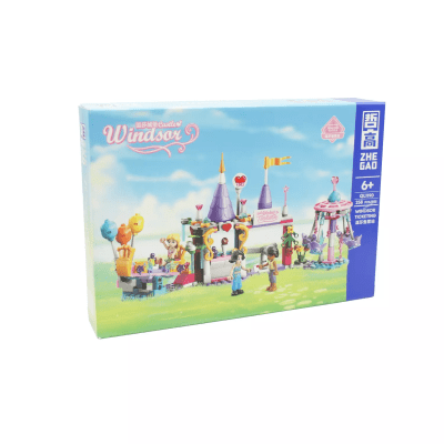 Set De Bloques Armable Castillo