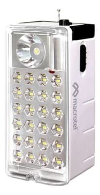 Lampara Emergencia c/Radio MS-6750R Macrotel