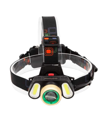 Linterna frontal led con zoom Philco 59130
