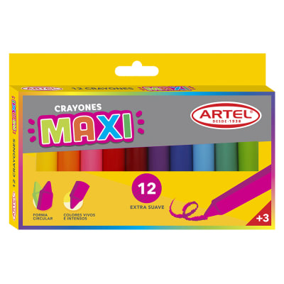Lapices cera Maxi Artel x 121
