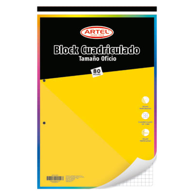 Block Prepícado Cuadriculado Artel