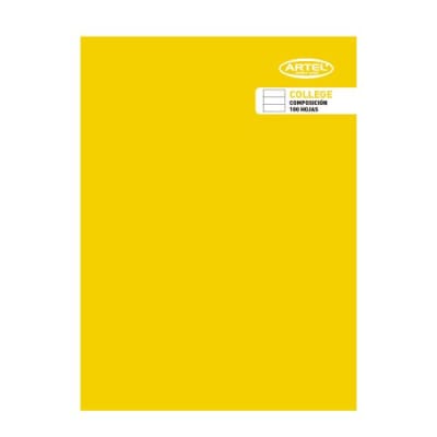 Cuaderno College composicion 100 hojas Artel