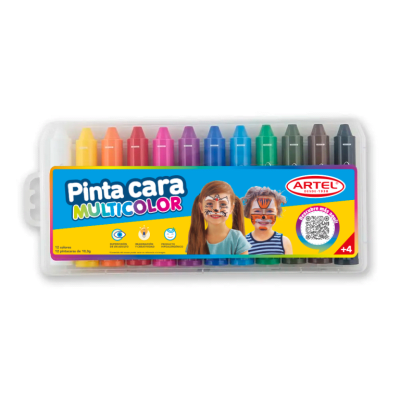Pinta Carita 12 Colores Artel
