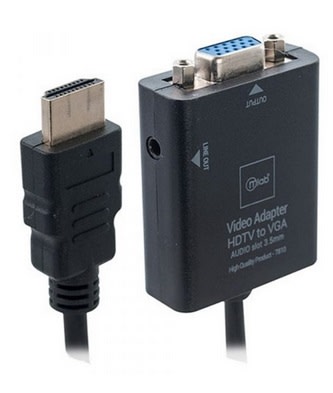 Adaptador HDMI a VGA AUDIO Mlab Adaptador HDMI a VGA AUDIO Mlab