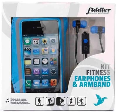 Kit Fitness Banda Deportiva + Manos Libres Fiddler Kit Fitness Banda Deportiva + Manos Libres Fiddler