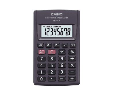 CALCULADORA CASIO HL4A CALCULADORA CASIO HL4A