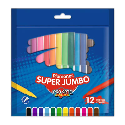Plumones super jumbo Proarte