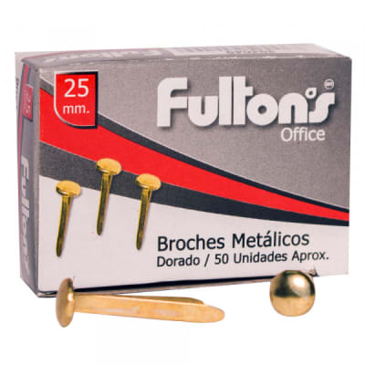 Broche Metálico Mariposa Fultons1