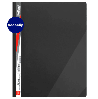 Carpeta Vinilica con Accoclip Carta