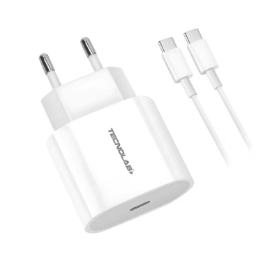 Cargador Tecnolab 20 w Tipo C a C1