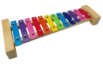 Metalófono 12 Notas Colores Art and Craft