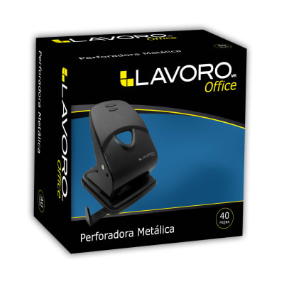 Perforadora Metálica Lavoro 40 hojas