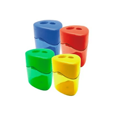 Sacapunta triangular 2 ortificios