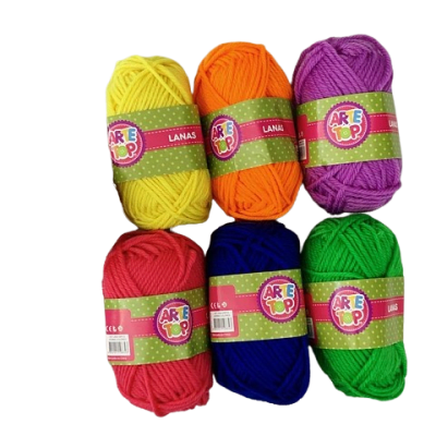 Madeja Lana Colores 25grs. ARTE TOP1
