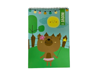 Croquera Oficio Cute Doble Espiral Nuovo1