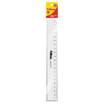 Regla 20 cm Acrílica FULTONS