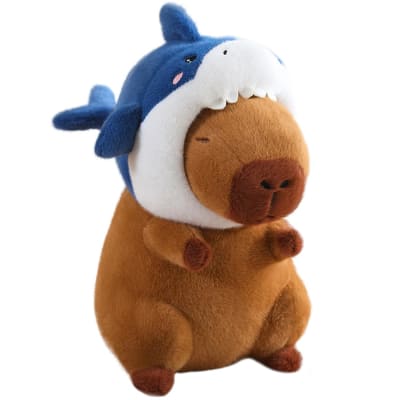 Peluche Capibara Shark1