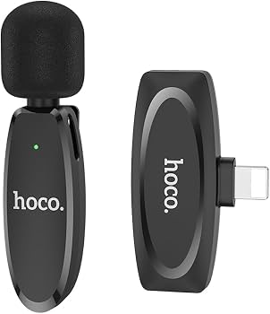 Micrófono de Solapa Hoco L15 Negro