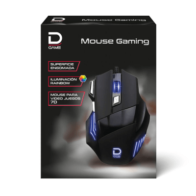 Mouse Gamer Rainbow Dgame