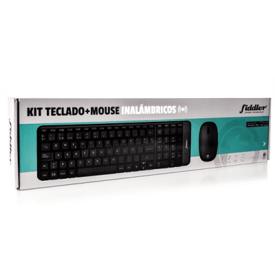 Kit Teclado + Mouse Fiddler Inalambrico
