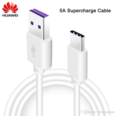 Cable tipo C Huawei Super Carga Cable tipo C Huawei Super Carga