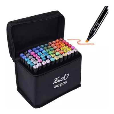 Lapices Doble punta 80 unidades