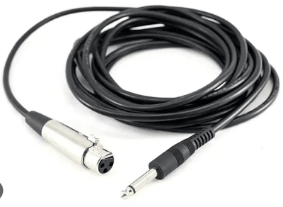 Cable de Microfono Hembra a Plug