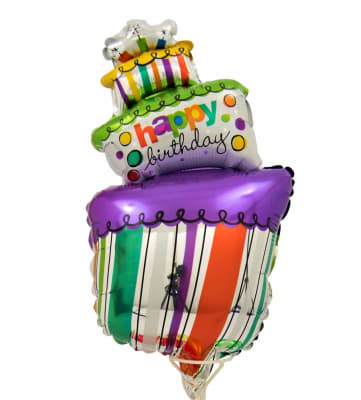 Globo torta happy birthday