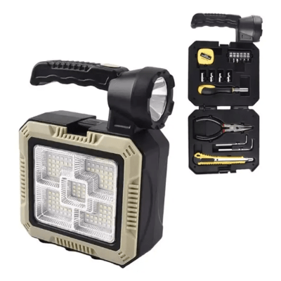 Linterna Solar con kit de herramientas