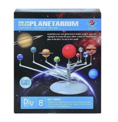 MAQUETA SISTEMA SOLAR PINTURA MAQUETA SISTEMA SOLAR PINTURA